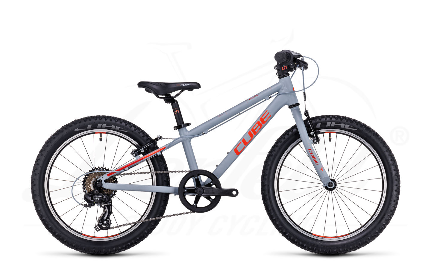 CUBE Acid 200 Grey´n´red MTB 2023 3 CUBE Acid 200 Grey´n´red MTB 2023