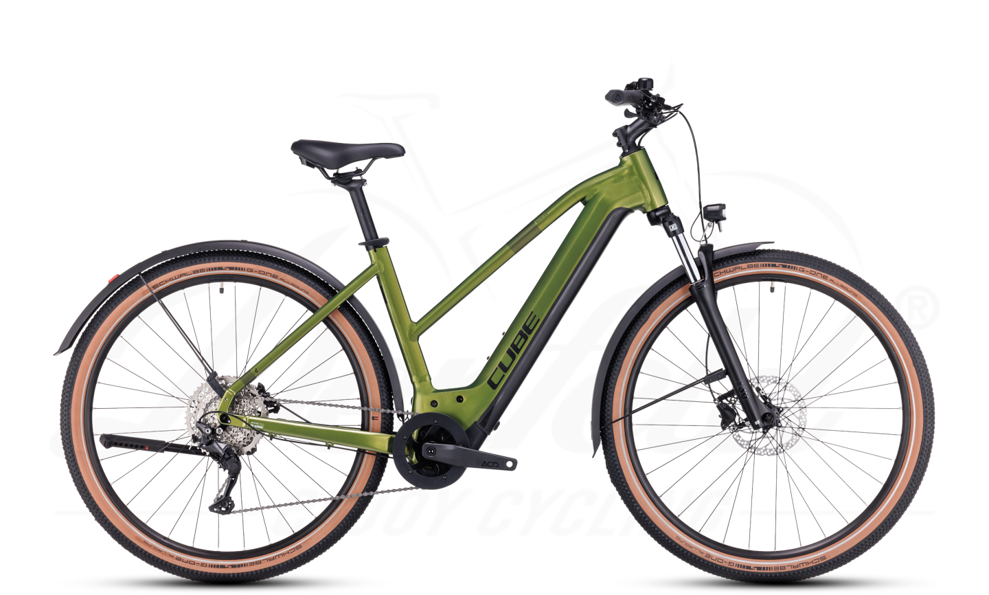 Cube Nuride Hybrid Pro 750 Allroad Shinymoss´n´black Trapeze 2023 3 Cube Nuride Hybrid Pro 750 Allroad Shinymoss´n´black Trapeze 2023